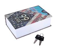 Cassetta di Sicurezza, Libro del Libro Nascosto Libro di Diversione Sicuro con Combinazione(Sogno Americano)
