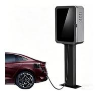 Cassetta di Sicurezza per Caricabatterie EV con Colonna di Supporto, Contenitore per Caricabatterie EV da Interno ed Esterno,Contenitore protettivo per Wallbox Box di Ricarica(A,50*25*140cm)