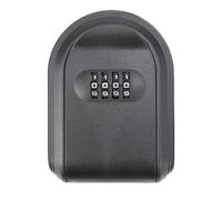 Cassetta di sicurezza per chiavi da parete, con serratura a combinazione, perfetta per condividere e proteggere le chiavi (nero)