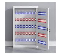 Cassetta di sicurezza per chiavi di grande capacità, in acciaio, 600 chiavi, per la gestione immobiliare e immobiliare, include etichette con ganci e sistema di bloccaggio durevole