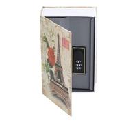 Cassetta di Sicurezza Per Libri con Serratura a Combinazione, Dizionario di Simulazione Cassetta Per Risparmiare Denaro Cassetta di Sicurezza Stampata a Fiori Cassaforte Per Soldi Mini Cassaforte Per