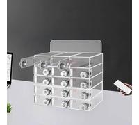 Cassetta di sicurezza portatile in acrilico con password per studenti e lavoratori di fabbrica, 60 ampi scomparti per una conservazione sicura e un facile accesso