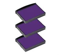 Cassetta d'inchiostro per Colop 2600 | Cartuccia Colop E/2600 (confezione da 3 - viola)