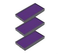 Cassetta d'inchiostro per Colop Printer 50 | Cartuccia Colop E/50/1 (confezione da 3 - viola)