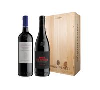 Cassetta Domini Veneti con Valpolicella Ripasso La Casetta e Amarone
