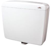 CASSETTA ESTERNA A ZAINO A LEVA PER WC IN PLASTICA KARIBA MODELLO SUPER ECO LITR