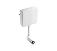 Cassetta Esterna Scarico Vaso Pucciplast Serie VIVA 9 L - Pulsante Unico Risciacquo-Stop Cod. 77000000