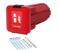 CASSETTA estintori per 6 KG-CAMION-Daken-Sliden+ STAFFE DI MONTAGGIO