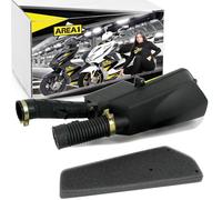 Cassetta filtro aria per 50 ccm 4 tempi con ruote da 12 pollici compatibile con Pulse Scout BT49QT, Q-Link Estate LC, Hawk, Rhon LH50QT-5, Ride Flash, Roketa Bahama, Maui, MC, RS Ultima Techno Classic