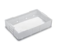 CASSETTA FISH PER PESCHERIA SOVRAPPONIBILE TRASPORTO PESCE cm. 54x35x11h Lt. 15