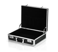 Cassetta for password in lega di alluminio, scatola for documenti in valigia, cassetta for strumenti sicuri, cassetta for attrezzi hardware(Black)