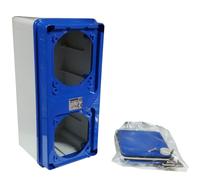 Cassetta Gewiss di fondo predisposto per 2 calotte IP66 GW66741N