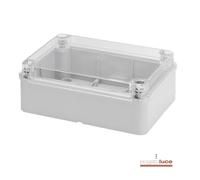 Cassetta Gewiss esterna con coperchio trasparente 190x140x70 GW44427
