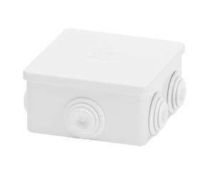 Cassetta Gewiss esterna quadrata con gommini IP44 80x80x40 GW44003