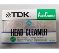 Cassetta NASTRO puliscitestine AUDIO Tdk Hcl 11 cleaning cleaner autoradio casse