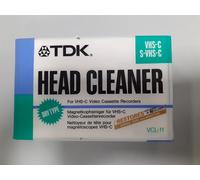Cassetta head cleaners for VHS-C S-VHS-C Video Cassette Recorders TDK