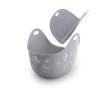 Cassetta igienica Litter Genie® - Litter Box - set: cassetta igienica grigia + tappetino Litter Box