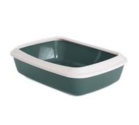 Cassetta igienica Savic Iriz con bordo - 42 cm - verde / bianco