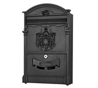 Cassetta impianto im Antico Design Nero Posta a parete Letter Box Cassetta Postale