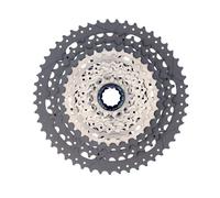 Cassetta in alluminio Miche XM Shimano 12V Argenté