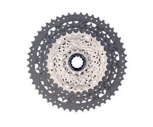 Cassetta in alluminio Miche XM Shimano 12V Argento