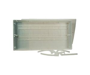 Cassetta in plastica Giacomini per collettori 412 x 272 x 86 mm R584Y102