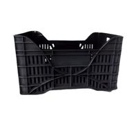 Cassetta in plastica per frutta e verdura, cesti agricoli, impilabile, sovrapponibile, raccolta di frutta e verdura, strumenti per l'agricoltura, 52x34x31cm (1, AGRICOLA)