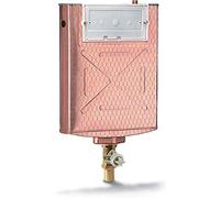 CASSETTA INCASSO PUCCI RAME PULSANTE BASSO SENZA PLACCA 2014 10 lt PUCCI