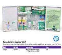 CASSETTA KIT PRIMO PRONTO SOCCORSO VALIGETTA IN DIVERSE VARIANTI