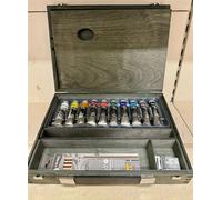 Cassetta Legno 10 Tubi Acrilico Polycolor 20ml + Accessori | Maimeri
