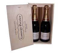 Cassetta Legno 2 Bt Laurent Perrier La Cuvée Brut