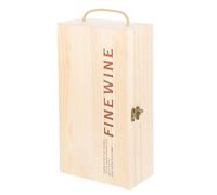 Cassetta Legno Portaoggetti Scatola Bottiglia Custodia Per Bottiglie Vino