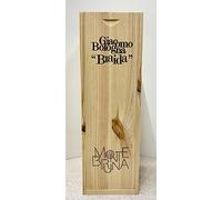 Cassetta Legno VUOTA Braida Barbera Montebruna da 1 bottiglia MAGNUM