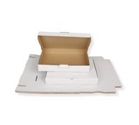 Cassetta Lettere Maxi Partita Bianco 320 x 225 X 50 MM din A4 Cartone Casella