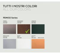 Cassetta liscia alta in resina Fenice cm. 65