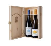 Cassetta Michele Chiarlo con Barbera Le Orme e Moscato Nivole