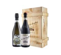 Cassetta Mirafiore con Barolo e Alta Langa