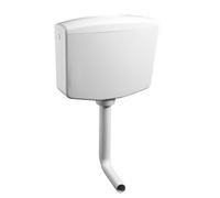 CASSETTA MOD HIVORY TASTO START & STOP Bianca 6-7 lt Cassette Scarico Esterne