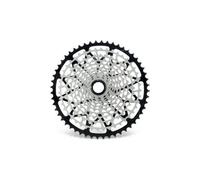 Cassetta mtb garbaruk ms 12v argento nero
