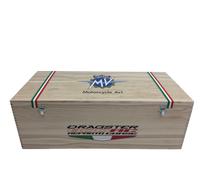 CASSETTA MV AGUSTA DRAGSTER 800 RC PORTA ACCESSORI RACING RELEGNO NEW ORIGINALE
