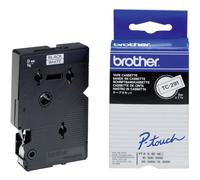 Cassetta nastro Brother TC TC-291 Colore Nastro: Bianco Colore carattere:Nero 9