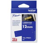 Cassetta nastro Brother TZe-PR831 Colore Nastro: Oro Colore carattere:Nero 12