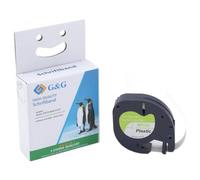 Cassetta nastro G&G BM-D-G-91221 Compatibile sostituisce DYMO 91221 Colore