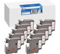 Cassetta nastro Kit da 10 G&G BB-D-G-D1-45803-10 Compatibile sostituisce DYMO