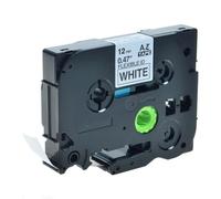 cassetta nastro tz-fx231 compatibile brother flessibile laminato nerobianco 12mmx8m tzfx231 tze-fx231 nero su bianco