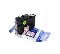 CASSETTA NASTRO TZ-S251 LAMINATO BLACK-WHITE 24mmX8m Compatibile Label TZe-S251