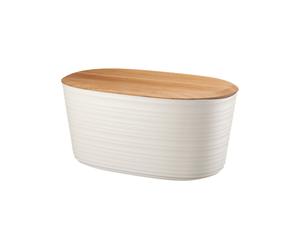 CASSETTA PANE CON COPERCHIO TAGLIERE IN BAMBÙ "TIERRA"