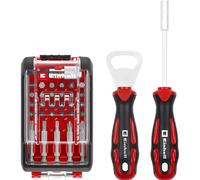 Cassetta per attrezzi Einhell 32 pz Nero-rosso