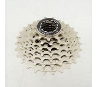 Cassetta per bicicletta a 7 velocità, 11-28 denti, colore argento | Rapporti di trasmissione ottimali, 11/13/15/18/21/24/28T, efficienza in salita, controllo della velocità
