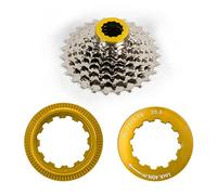 Cassetta per Biciclette, Cassette per Biciclette e Bici Libera in Bici da a Ruota Libera Pilotala Pilotaggio da Volo per per Cassetta Ciclismo (Colore Dorato)